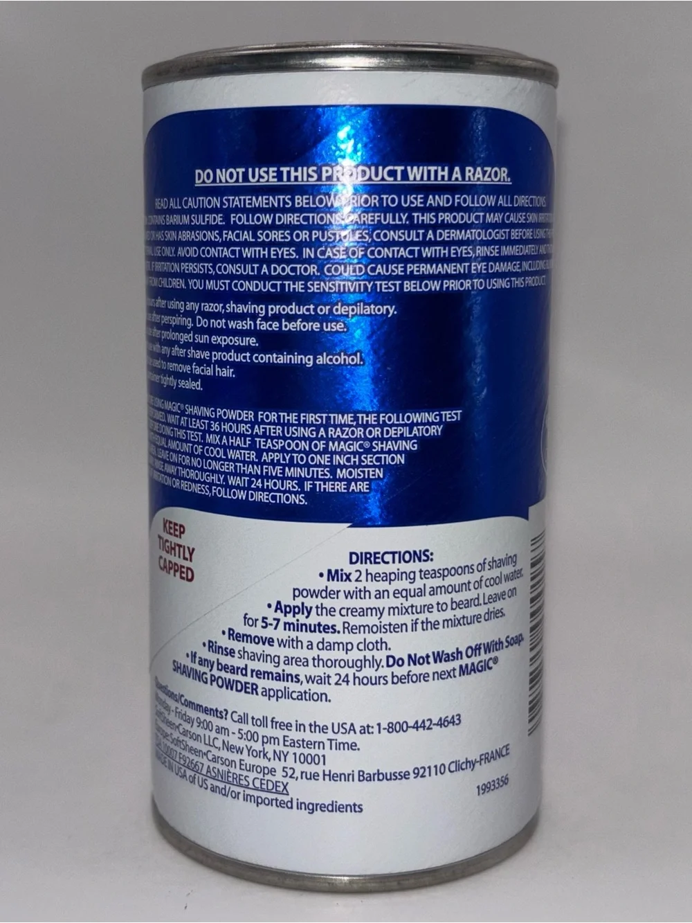 Lot of 3 Magic Shaving Powder Regular Strength 5 oz New